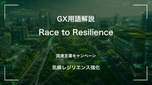 Race to Resilienceとは？国連主導の気候レジリエンス強化運動