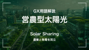営農型太陽光とは｜農業と発電を両立 サムネイル