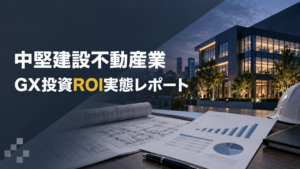 中堅建設不動産業GX投資ROI実態レポート