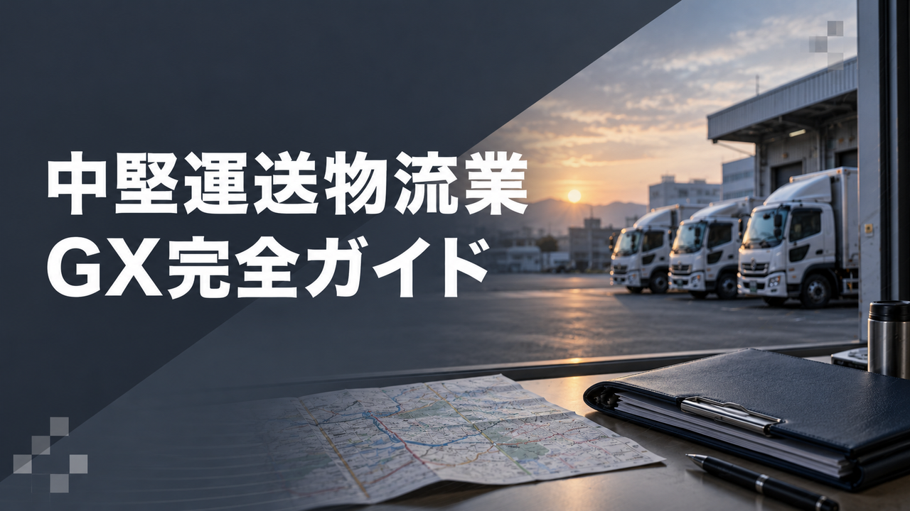 中堅運送物流業GX完全ガイド