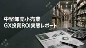 中堅卸売小売業GX投資ROI実態レポート